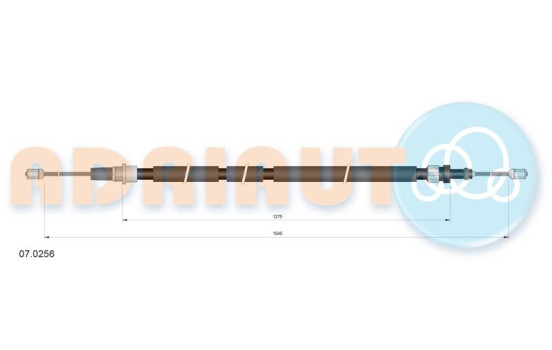 Dra vajer, parkeringsbroms