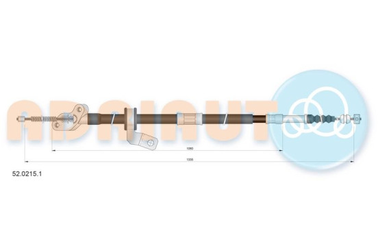 Dra vajer, parkeringsbroms