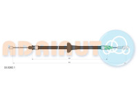 Dra vajer, parkeringsbroms