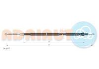 Dra vajer, parkeringsbroms