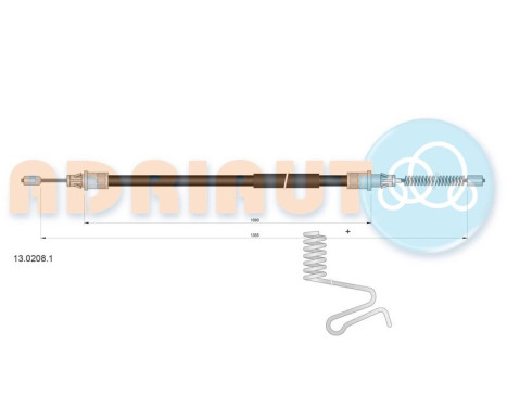 Dra vajer, parkeringsbroms