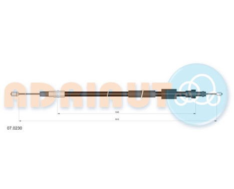 Dra vajer, parkeringsbroms