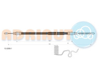 Dra vajer, parkeringsbroms