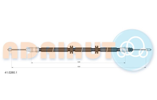 Dra vajer, parkeringsbroms