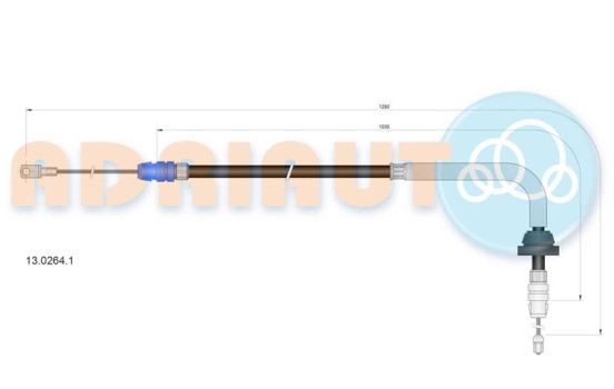 Dra vajer, parkeringsbroms