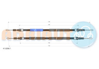 Dra vajer, parkeringsbroms