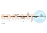 Dra vajer, parkeringsbroms