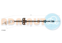 Dra vajer, parkeringsbroms