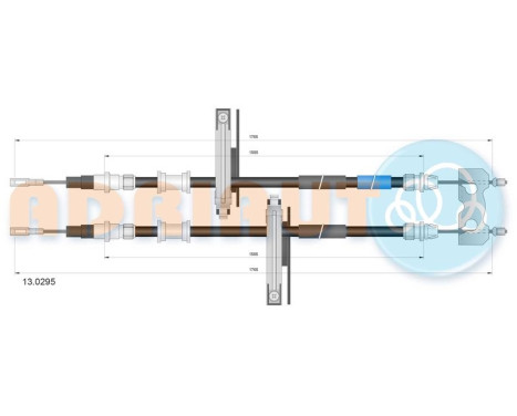 Dra vajer, parkeringsbroms