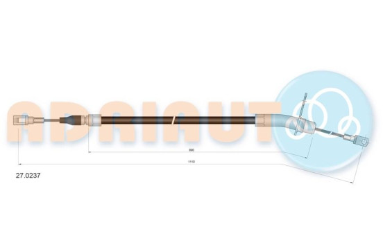 Dra vajer, parkeringsbroms