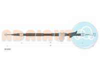 Dra vajer, parkeringsbroms