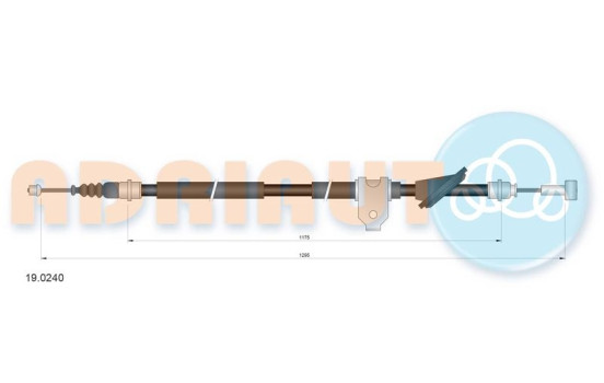 Dra vajer, parkeringsbroms