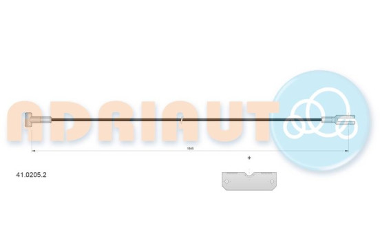 Dra vajer, parkeringsbroms