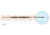 Dra vajer, parkeringsbroms