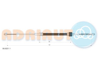 Dra vajer, parkeringsbroms