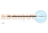 Dra vajer, parkeringsbroms