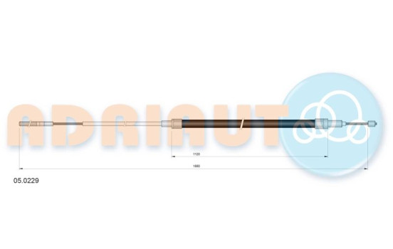 Dra vajer, parkeringsbroms