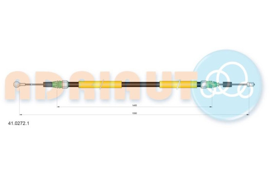 Dra vajer, parkeringsbroms