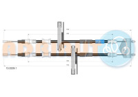 Dra vajer, parkeringsbroms