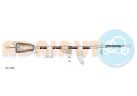 Dra vajer, parkeringsbroms