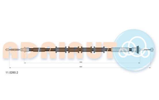 Dra vajer, parkeringsbroms