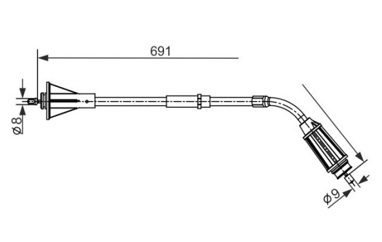 Dra vajer, parkeringsbroms