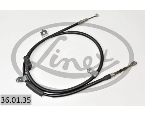 Dra vajer, parkeringsbroms