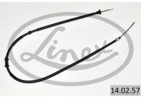 Dra vajer, parkeringsbroms