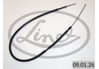 Dra vajer, parkeringsbroms