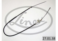 Dra vajer, parkeringsbroms