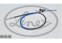 Dra vajer, parkeringsbroms