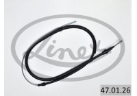 Dra vajer, parkeringsbroms