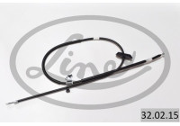 Dra vajer, parkeringsbroms