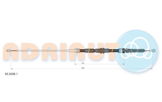 Dra vajer, parkeringsbroms