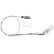 Dragkabel, parkeringsbroms K10059 ABS