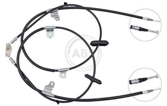 Dragkabel, parkeringsbroms K10089 ABS