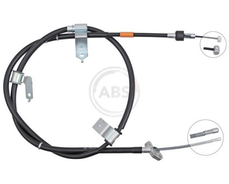 Dragkabel, parkeringsbroms K10209 ABS