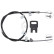 Dragkabel, parkeringsbroms K10259 ABS