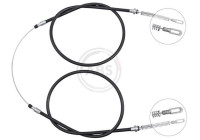 Dragkabel, parkeringsbroms K10264 ABS