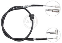 Dragkabel, parkeringsbroms K10269 ABS