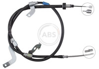 Dragkabel, parkeringsbroms K17512 ABS