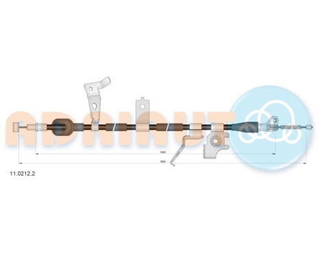 Dragkabel, parkeringsbroms
