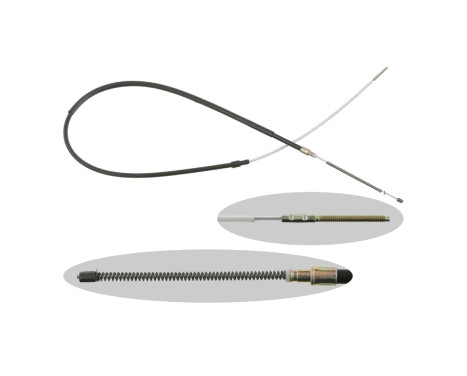 Vajer, parkeringsbroms 14200 FEBI