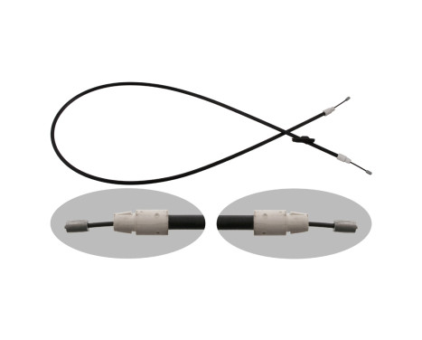 Vajer, parkeringsbroms 34906 FEBI