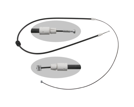 Vajer, parkeringsbroms 34915 FEBI