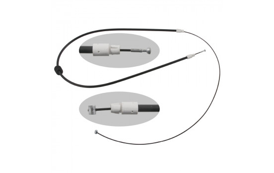 Vajer, parkeringsbroms 34915 FEBI