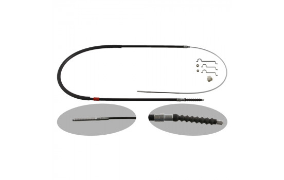 Vajer, parkeringsbroms 36673 FEBI