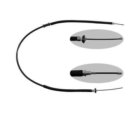 Vajer, parkeringsbroms 49619 FEBI