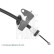 Vajer, parkeringsbroms ADB114601 Blue Print, miniatyr 6