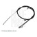 Vajer, parkeringsbroms ADC446140 Blue Print, miniatyr 2